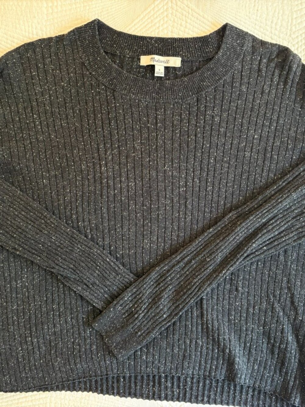 Madewell Cropped Sweater